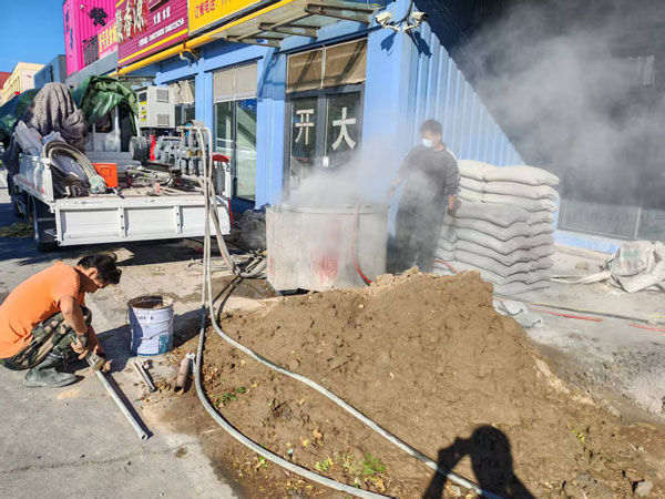 沙坪坝顶管注浆加固